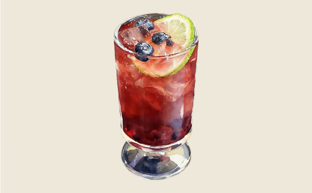 Midnight Berry Shaken Oolong