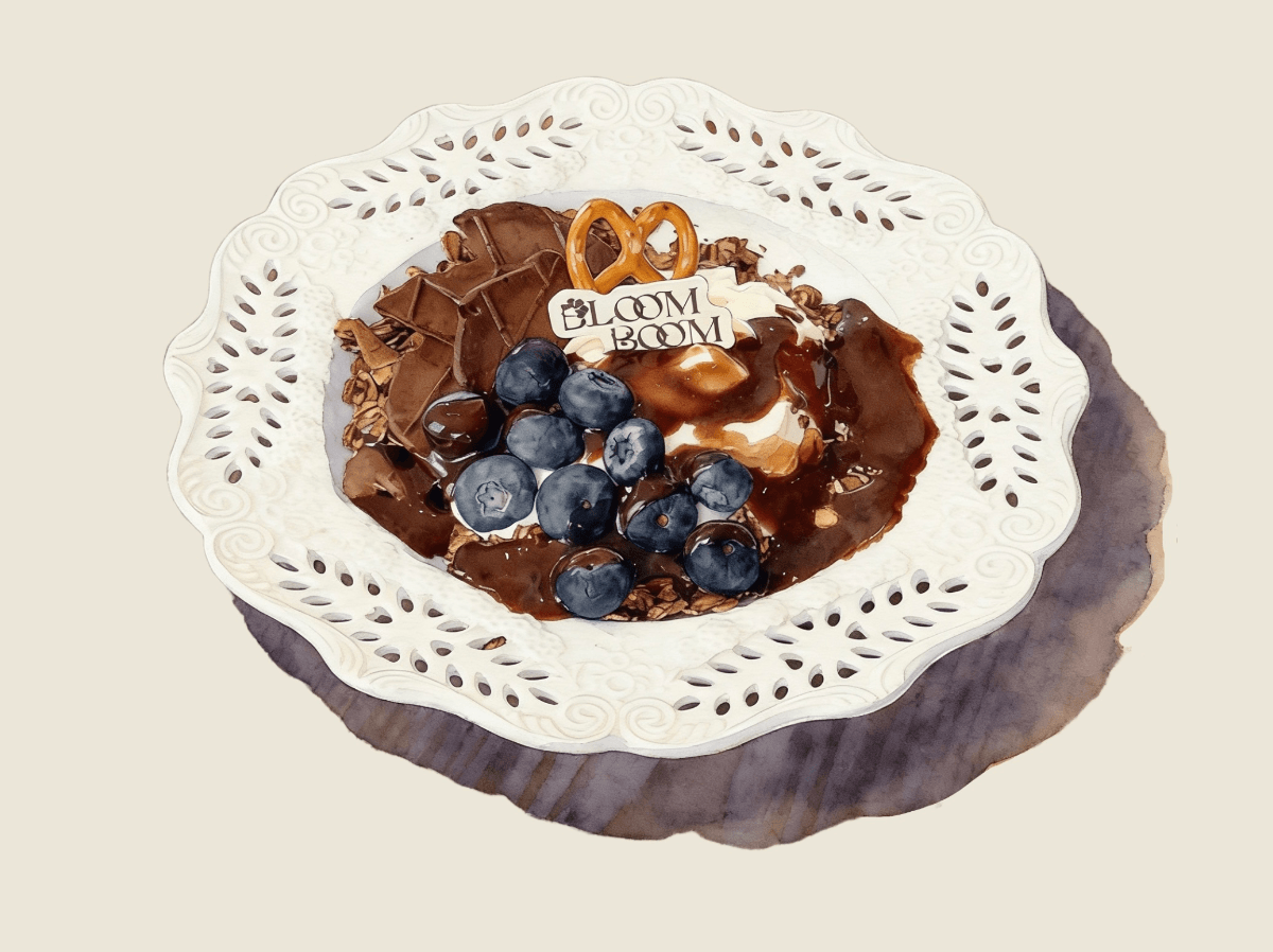 Chocolate Hazelnut Yogurt Bowl